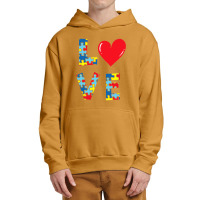 Love Autism Awareness Urban Pullover Hoodie | Artistshot