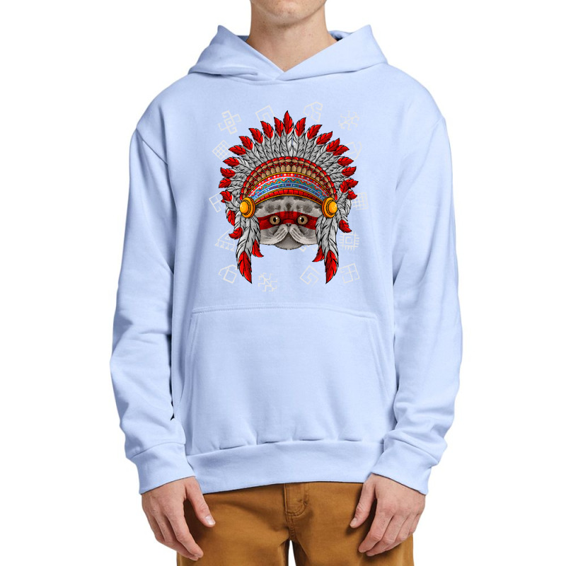 Indigenous Persian T  Shirt Indigenous Persian Native American Cat Ind Urban Pullover Hoodie | Artistshot