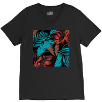 Jungle T  Shirt Jungle Paradise Botanical T  Shirt V-neck Tee | Artistshot