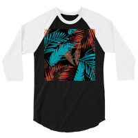 Jungle T  Shirt Jungle Paradise Botanical T  Shirt 3/4 Sleeve Shirt | Artistshot