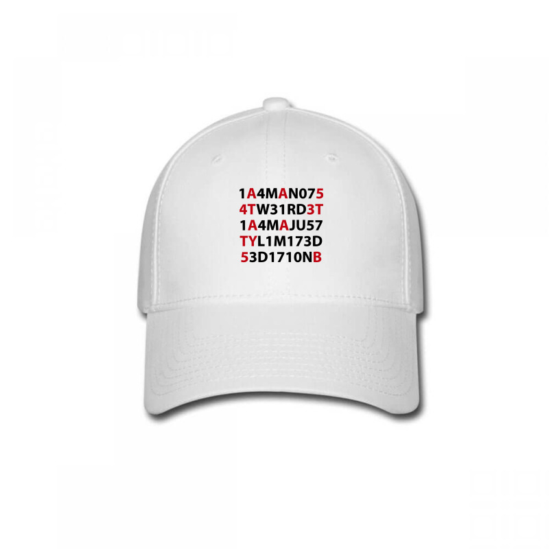 I’m Not Weird, I’m Just Limited Edition  1 4m N07 W31rd 1 4m Ju57  Baseball Cap by MONIQUEWORTH | Artistshot