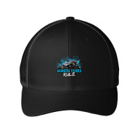 Monster Trucks Rule Mesh Cap | Artistshot