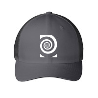 Spiral Hypnotic Retro Mind Control Visual Illusion Black And White Hd  Mesh Cap | Artistshot