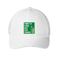 Time To Take Out The Trash - Scott Morrison Mesh Cap | Artistshot