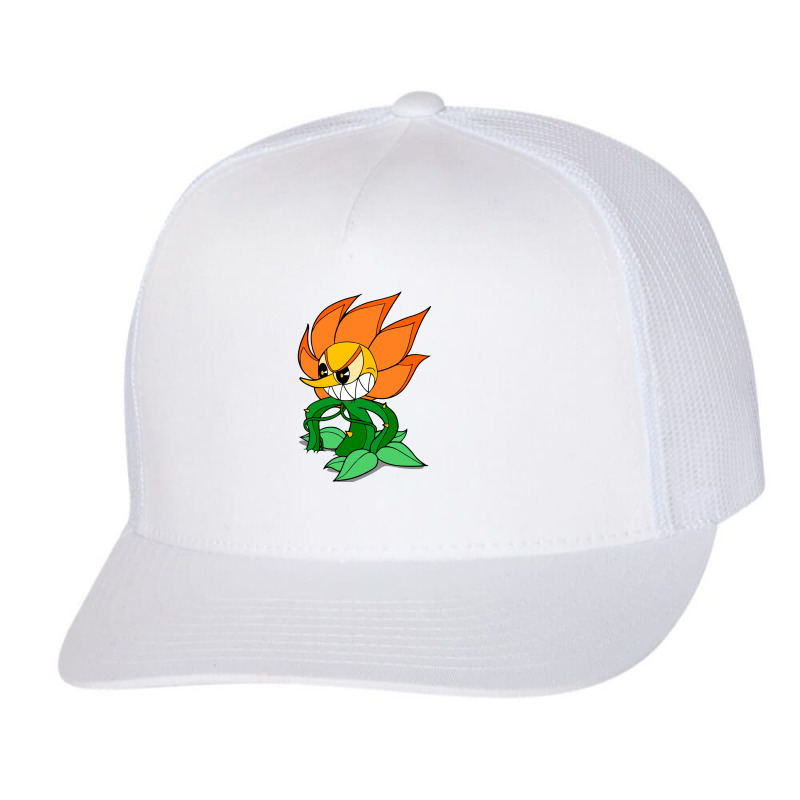 Evil Carnation Cagney Carnation Trucker Cap by SidneyWerner | Artistshot