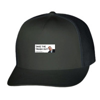 Scott Morrison Take Out The Trash Wheelie Bin Trucker Cap | Artistshot