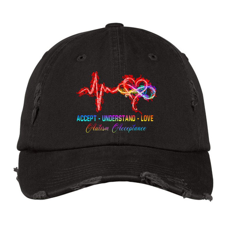 Nurse Autism Accept Understand Love Autism Awareness Vintage Cap by Vivu991 | Artistshot