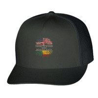 American Raised With Beninese Roots Trucker Cap | Artistshot