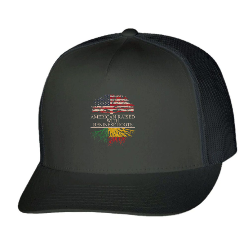 American Raised With Beninese Roots Trucker Cap by RichardLopez | Artistshot