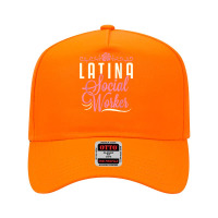 Latina Social Worker Lcsw Women Latinx Hispanic T Shirt Adjustable Baseball Cap | Artistshot