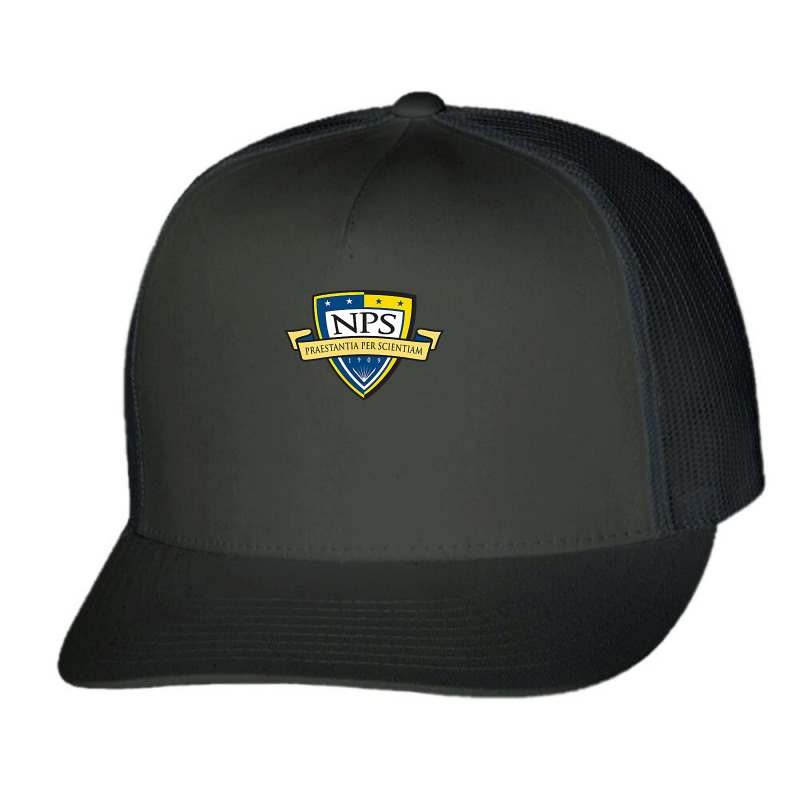 Naval Postgraduate School Nps Navy School Veteran Trucker Cap by LINDAFRAZIER | Artistshot