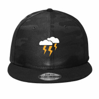 Thunderstorm Lightning Camo Snapback | Artistshot