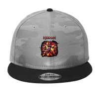 Hedon Album Cover Art (clothing Splash) Camo Snapback | Artistshot