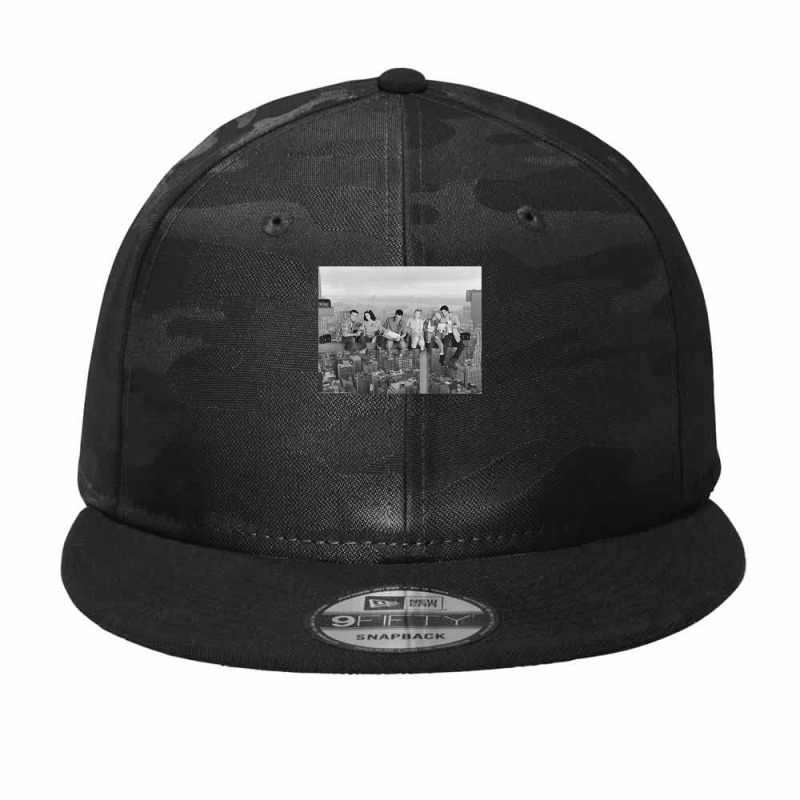 Friends Cast On Skyscraper Camo Snapback by PhanBo | Artistshot