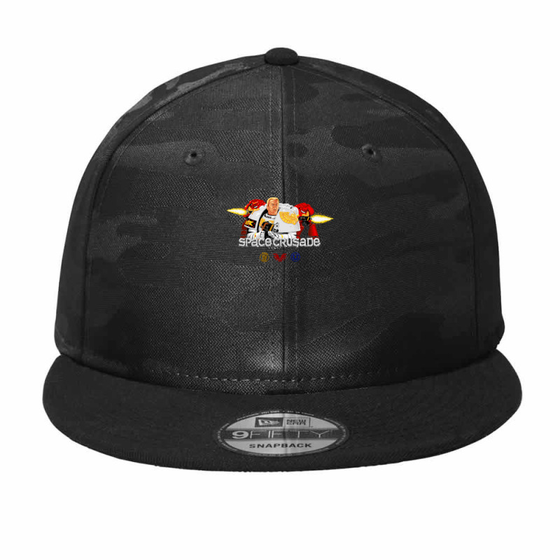 Space Crusade Camo Snapback | Artistshot