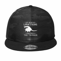 Thunder Dragon Birthday Camo Snapback | Artistshot