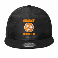 Tennessee Fan Orange Blooded Vol Sports Fan State Flag Tn Tank Top Camo Snapback | Artistshot