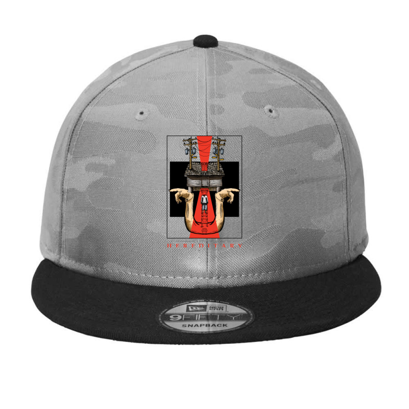 Hereditary ( Version) Camo Snapback by JACOBMCCOLLUM | Artistshot