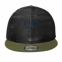 Block Island Ri Vintage Navy Crossed Oars & Boat Anchor Camo Snapback | Artistshot