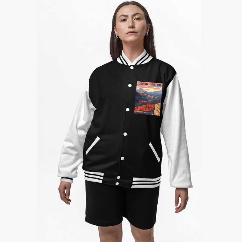 Grand Canyon Sunset Bomber Jacket by Mariartin | Artistshot