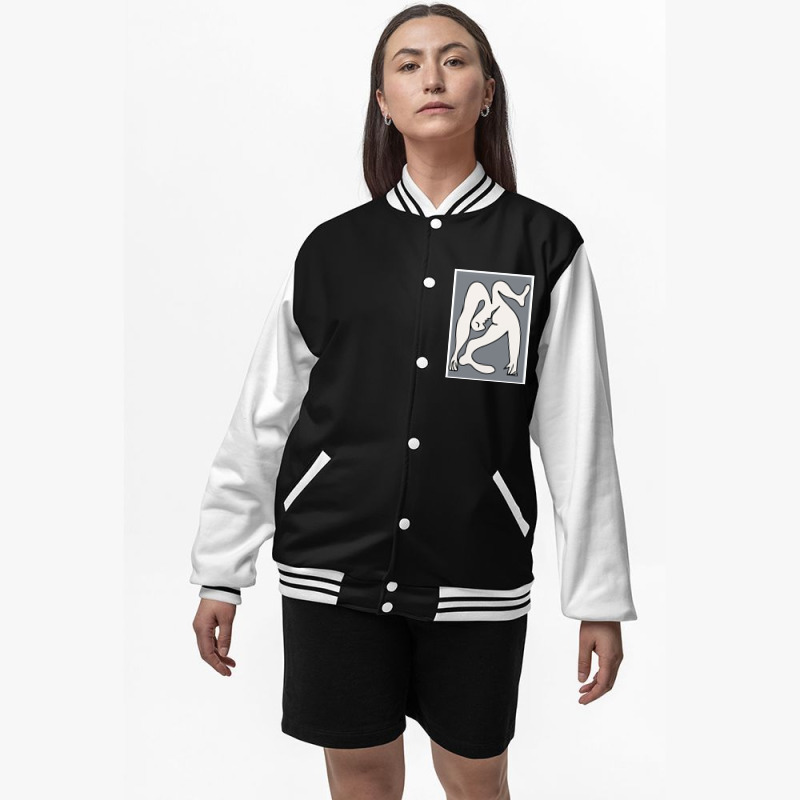 Split Human Body Bomber Jacket | Artistshot