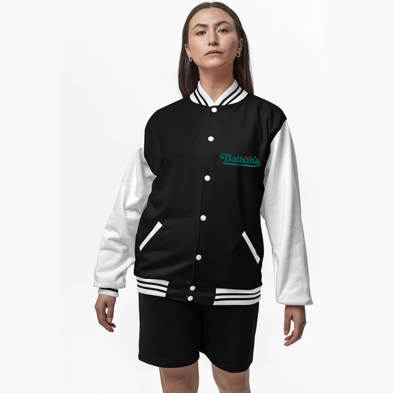 Nathan's Famous Resto Bomber Jacket | Artistshot