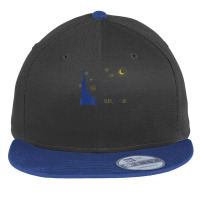 Van Gohg Starry Night Tshirt. Till Death We Do Art Flat Bill Snapback Cap | Artistshot