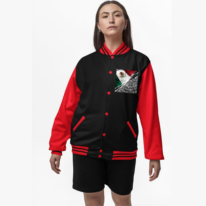 Mexiccan Aztec Cross Flag Bomber Jacket | Artistshot