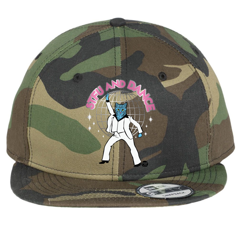 Dancer Cat Flat Bill Snapback Cap | Artistshot