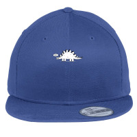 Cartoon Stegosaurus Flat Bill Snapback Cap | Artistshot