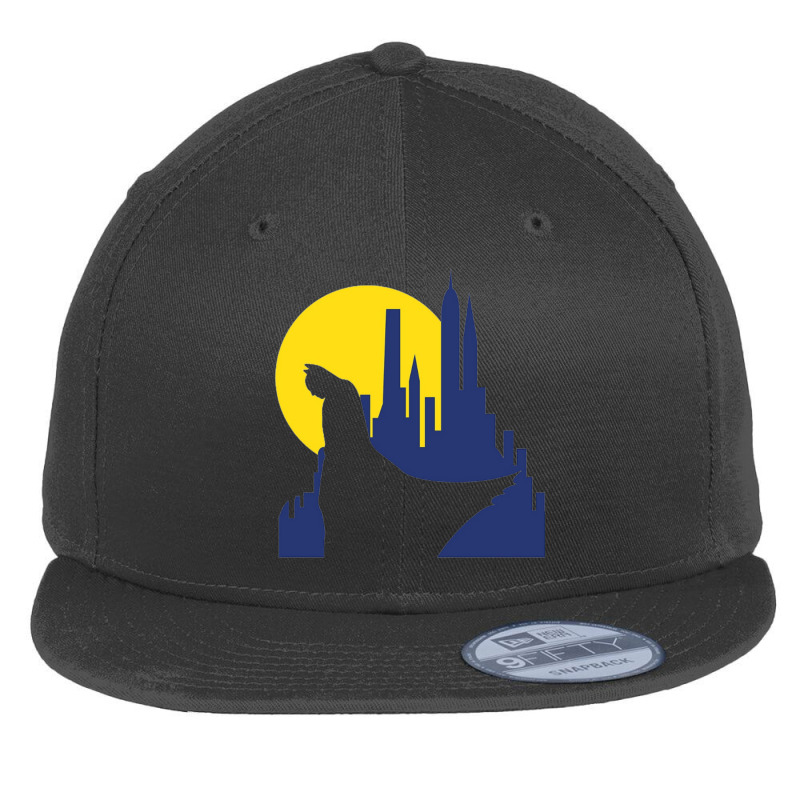 Ruminating Bat Essential Flat Bill Snapback Cap by cm-arts | Artistshot