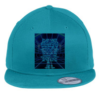 The Grid Flat Bill Snapback Cap | Artistshot