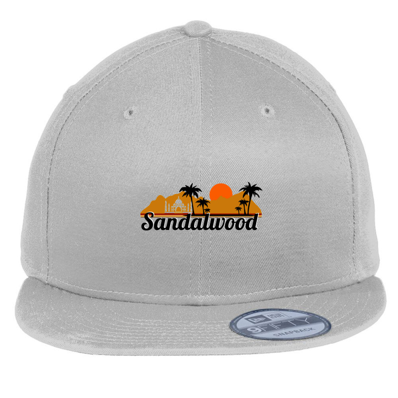 Sandalwood Movies Flat Bill Snapback Cap by cm-arts | Artistshot