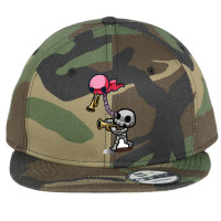 The Binding Of Isaac Rebirth The Harbingers Jouant De La Musique  Esse Flat Bill Snapback Cap | Artistshot