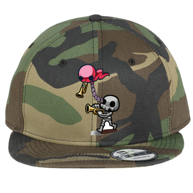 The Binding Of Isaac Rebirth The Harbingers Jouant De La Musique  Esse Flat Bill Snapback Cap by cm-arts | Artistshot