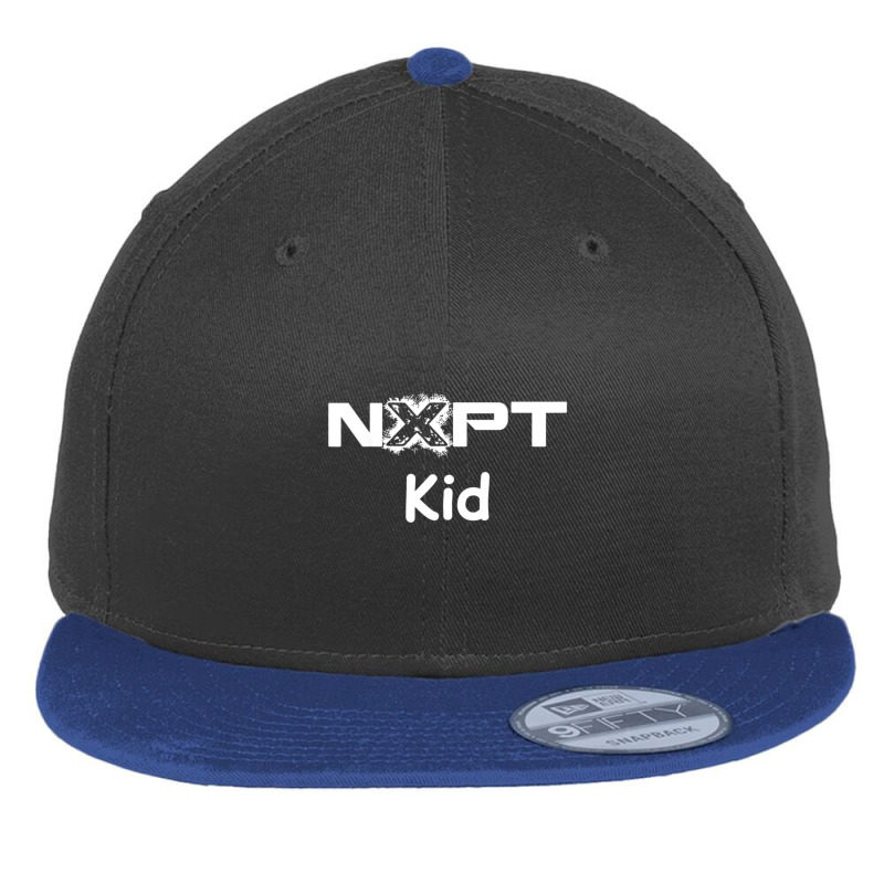 Kids Nxpt Fitness Studio White X Nxpt Kid Flat Bill Snapback Cap by cm-arts | Artistshot