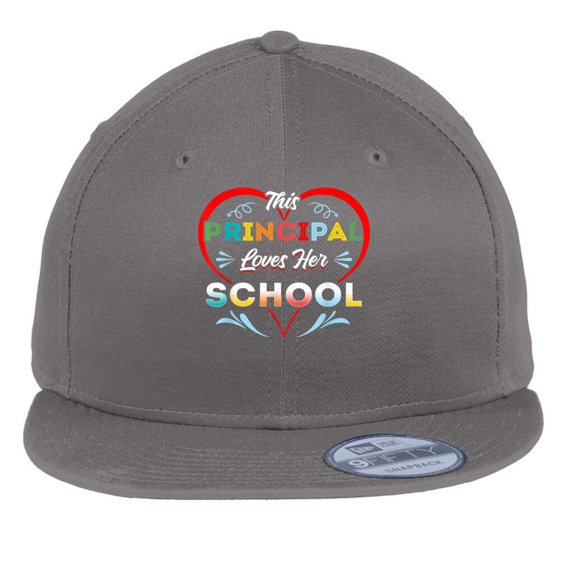 This Principal Loves Her School Head Teacher Headistress Flat Bill Snapback Cap by liqualyfu | Artistshot