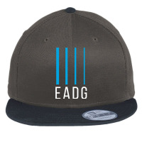 Bass Guitarist Gift - Eadg 4 String Classic Flat Bill Snapback Cap | Artistshot