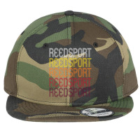 Reedsport, Or Vintage Style Oregon Flat Bill Snapback Cap | Artistshot