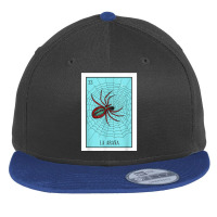 La Araña Lottery Card Gift The Spider Card Mexican Lottery T Shirt Flat Bill Snapback Cap | Artistshot