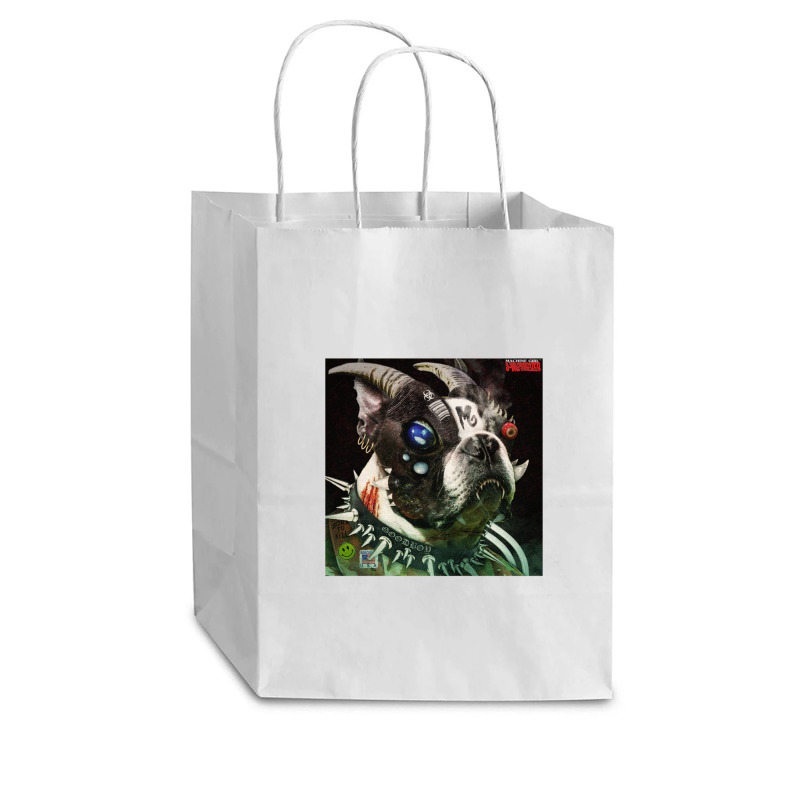 Machine Girl U-void Synthesizer Album Cover 1 Cub Paper Bag - 8 X 4 1/2 X 10 1/4 | Artistshot