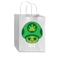 Weed Mushroom Vintage Travel Cub Paper Bag - 8 X 4 1/2 X 10 1/4 | Artistshot