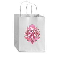 Genshin Impact Fischl Prinzessin Der Verurteilung Pink Cub Paper Bag - 8 X 4 1/2 X 10 1/4 | Artistshot