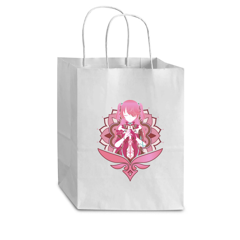 Genshin Impact Fischl Prinzessin Der Verurteilung Pink Cub Paper Bag - 8 x 4 1/2 x 10 1/4 by OrvilleBudiao | Artistshot