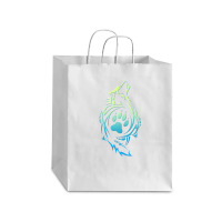 Tribal Wolf 31 Debie Paper Bag - 10 X 5 X 13 | Artistshot