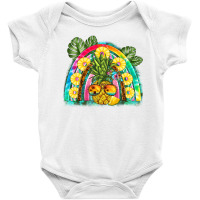 Pineapple Rainbow Baby Bodysuit | Artistshot