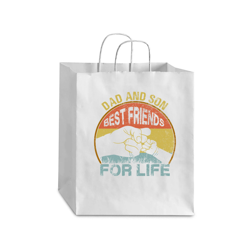 Father And Son  Best Friens For Life Matching Debie Paper Bag - 10 X 5 X 13 | Artistshot