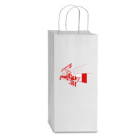 Daisy Daisy  T 70s Double Wine Paper Bag - 6 1/2 X 3 1/2 X 12 3/8 | Artistshot