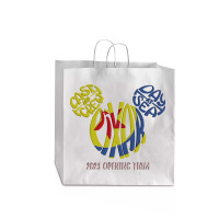 Pdas Opening Team Jumbo Paper Bag - 18 X 7 X 18 3/4 | Artistshot