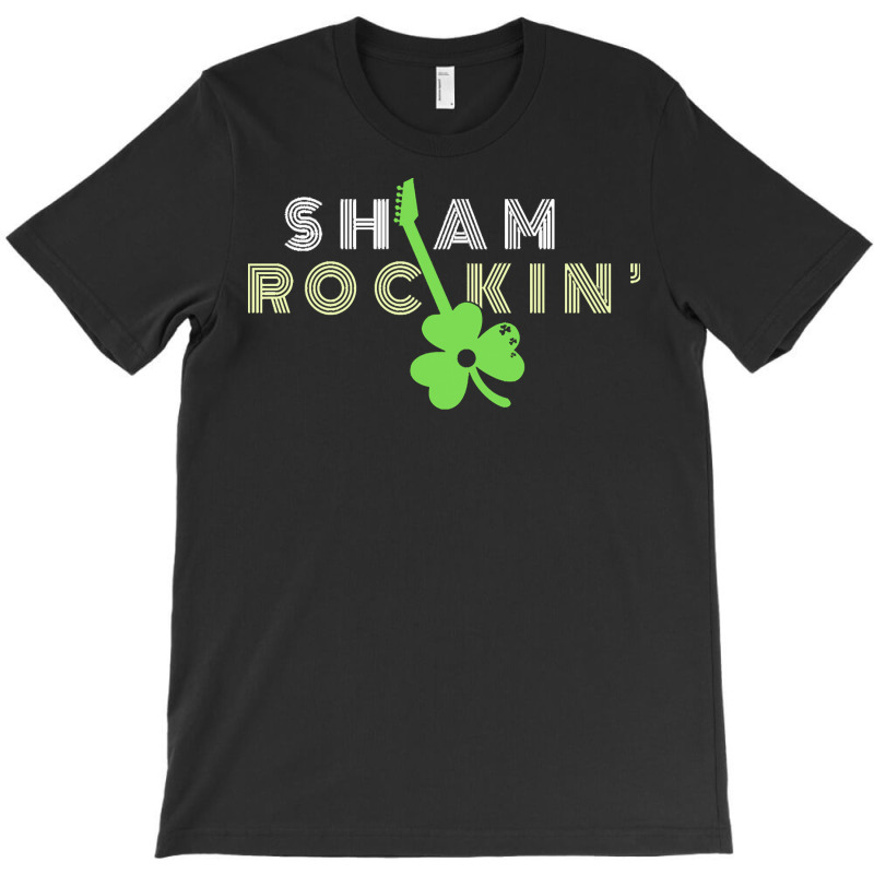 Day T  Shirt Sham Rocking Guitar Shamrock Saint Patrick's Day T  Shirt T-shirt | Artistshot